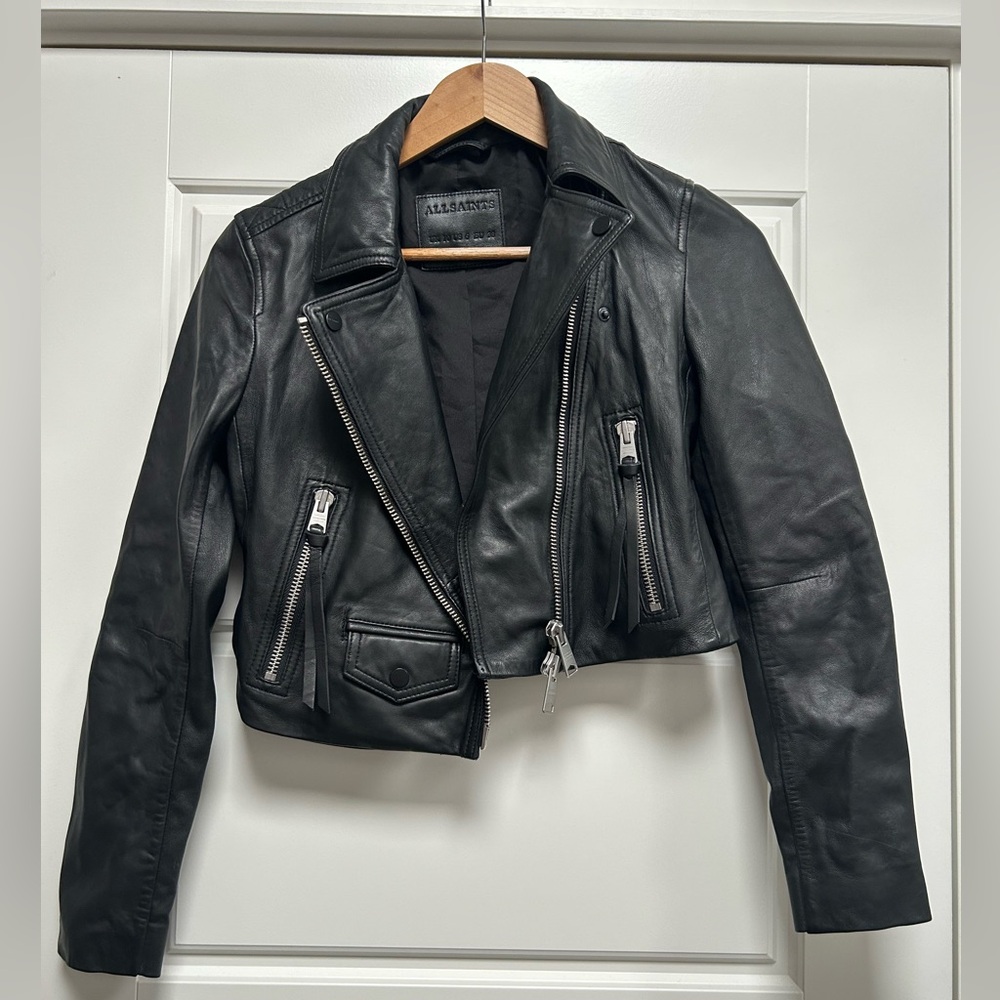 All Saints Leather Jacket - Sz 6 BNWOT